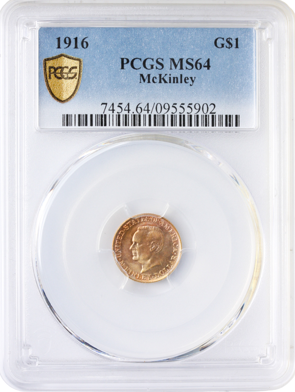 1916 $ MicKinley PCGS MS64 1916 $ MicKinley PCGS MS64