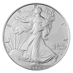 2024 1 oz Silver Eagle- Star Privy