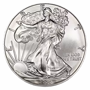 1 oz. Silver American Eagle Type 1 (Dates Vary)