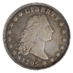 1795 Flowing Hair $1 2 Leaves PCGS XF45 CAC