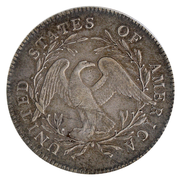 1795 Flowing Hair $1 2 Leaves PCGS XF45 CAC 1795 Flowing Hair $1 2 Leaves PCGS XF45 CAC