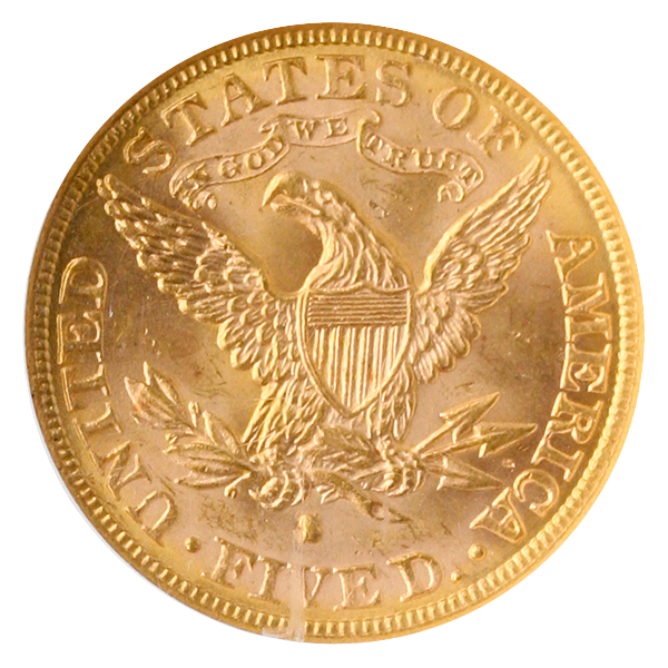 1884-S $5 Liberty NGC MS64 1884-S $5 Liberty NGC MS64