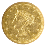 1843-O $2.50 Liberty NGC AU55 CAC