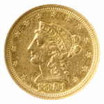1851-O $2.50 Liberty NGC XF40