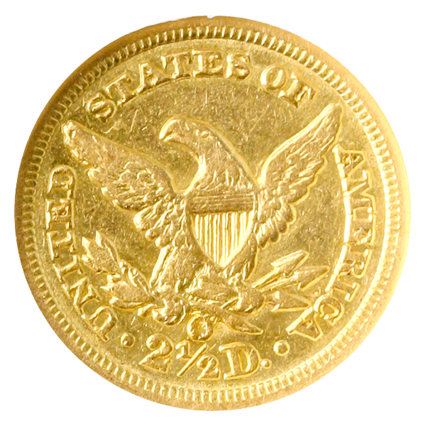 1851-O $2.50 Liberty NGC XF40