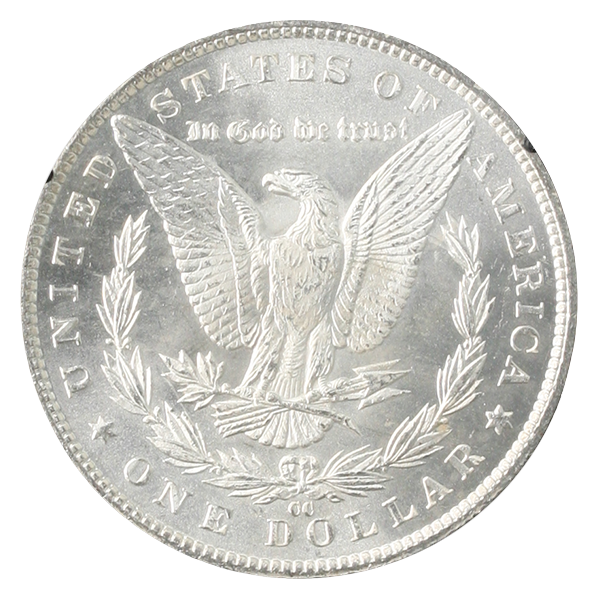 1882-CC Morgan $1 CACG MS65