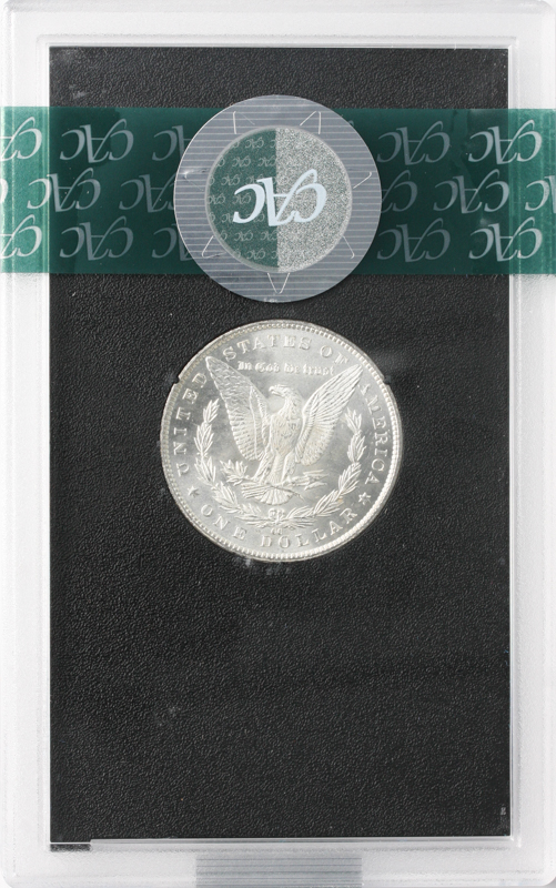1882-CC Morgan $1 CACG MS65