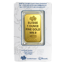 1 oz. Gold Bars