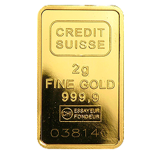 2-gram Gold Bars
