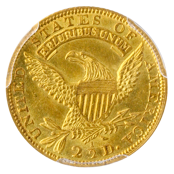 1829 $2.50 Capped Bust PCGS MS63 1829 $2.50 Capped Bust PCGS MS63