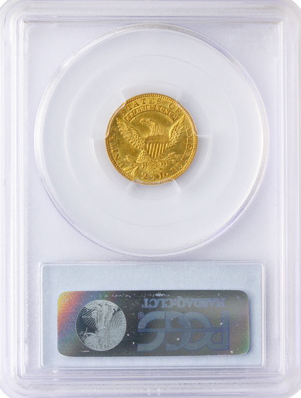 1829 $2.50 Capped Bust PCGS MS63 1829 $2.50 Capped Bust PCGS MS63