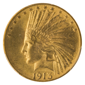 1913 $10 Indian PCGS MS63 CAC