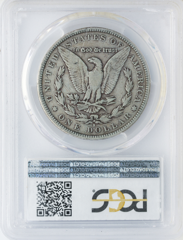 1893-S Morgan $1 PCGS F12 CAC 1893-S Morgan $1 PCGS F12 CAC