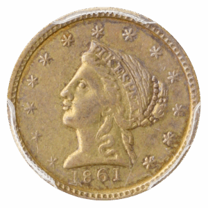 1861 $2.50 Clark