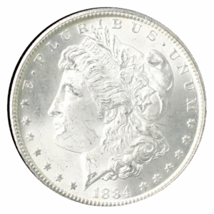 1884-CC Morgan $1 GSA MS64
