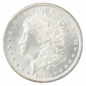 1880-CC Morgan $1 GSA CACG MS64
