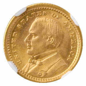 1903 McKinley $1 Gold Commemorative NGC MS65 CAC