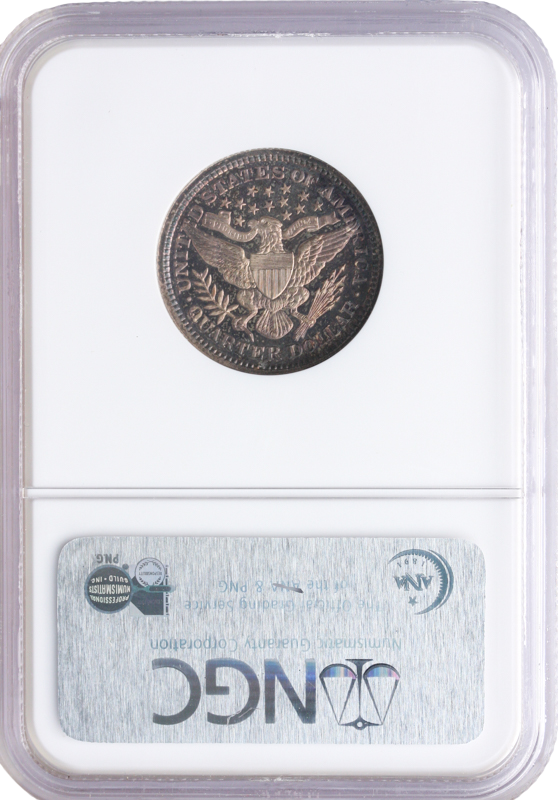 1896 Barber Quarter NGC PR67 CAC