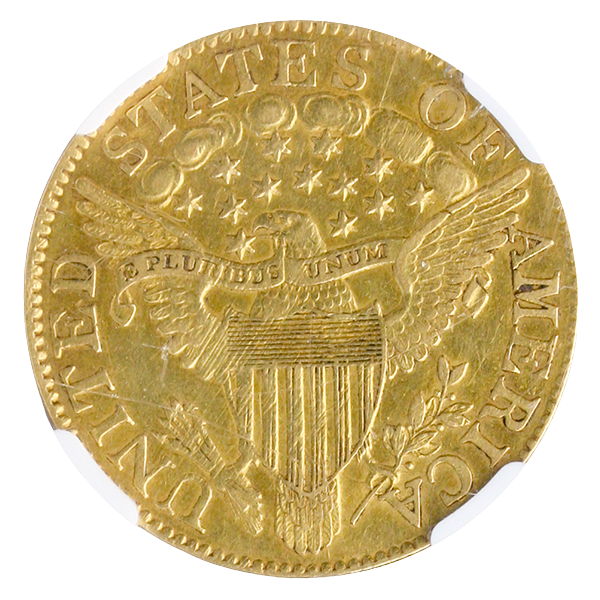1805 $5 Draped Bust NGC AU55