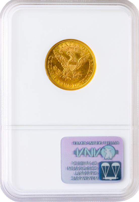 1899-S $5 Liberty NGC MS65 CAC 1899-S $5 Liberty NGC MS65 CAC