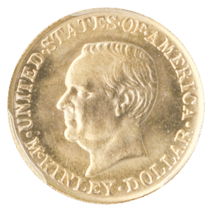 1916 McKinley $1 PCGS MS66 CAC