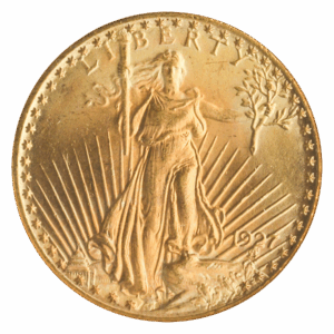 1927 $20 Saint Gaudens PCGS MS66 CAC