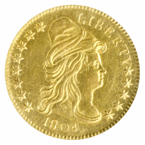 1804 $2.50 Draped Bust 14 Star Reverse NGC MS61