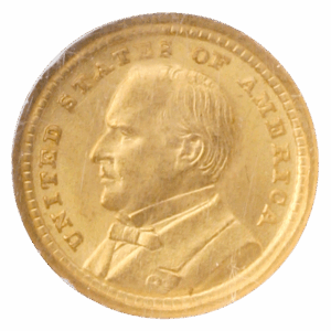 1903 McKinley Gold Commemorative $1 NGC MS66 CAC