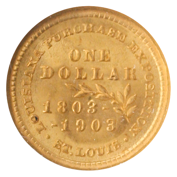 1903 McKinley Gold Commemorative $1 NGC MS66 CAC 1903 McKinley Gold Commemorative $1 NGC MS66 CAC