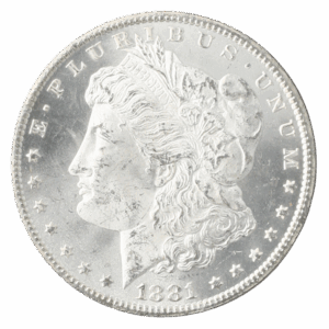 1881-CC Morgan $1 GSA CACG MS63