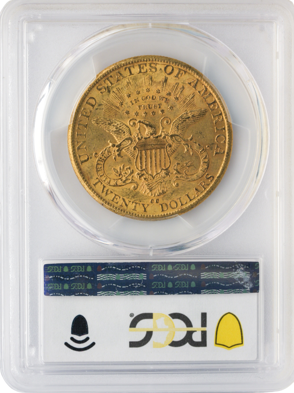 1890-CC $20 Liberty PCGS MS60 CAC 1890-CC $20 Liberty PCGS MS60 CAC