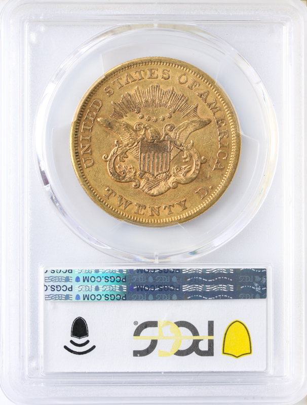 1864 $20 Liberty PCGS AU53 CAC 1864 $20 Liberty PCGS AU53 CAC
