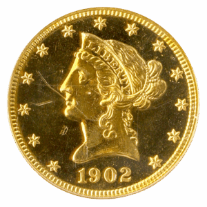 1902 $10 Liberty PCGS PR64 CAC