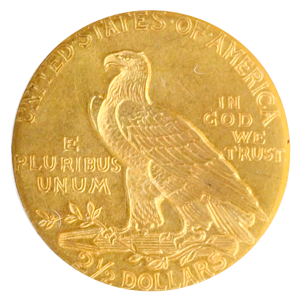 1909 $2.50 Indian NGC MS64