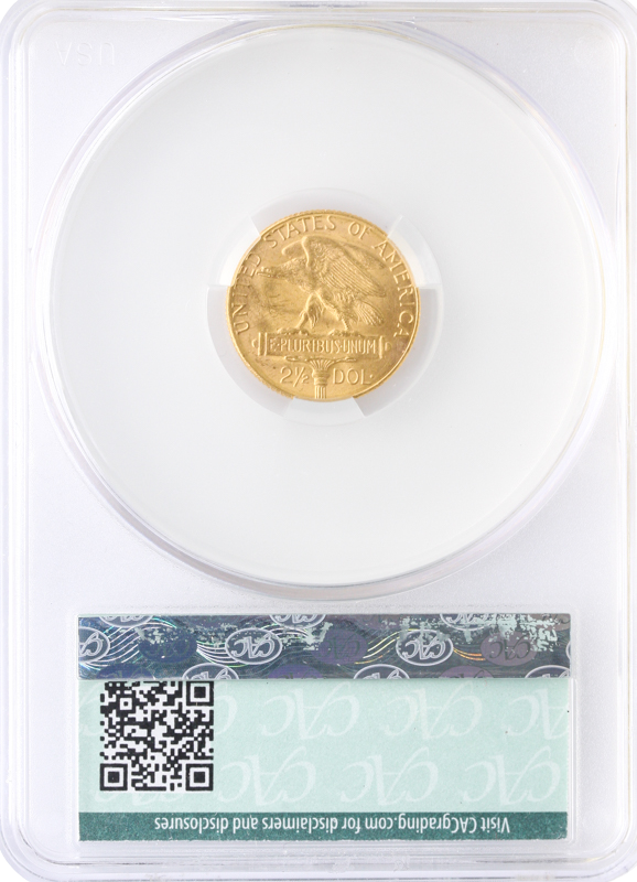 1915-S $2.50  Panama Pacific Gold Commemorative CACG MS65