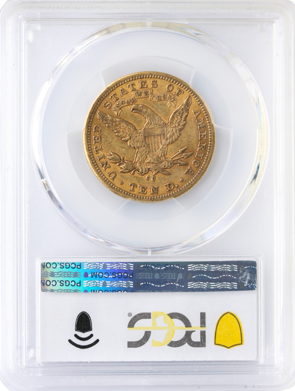 1881-CC $10 Liberty PCGS AU53 CAC 1881-CC $10 Liberty PCGS AU53 CAC