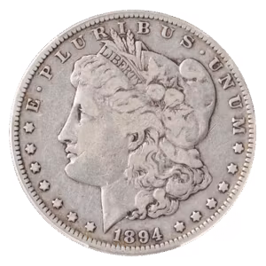 1894 Morgan $1 CACG VG10