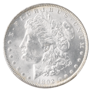 1892 Morgan $1 CACG MS61