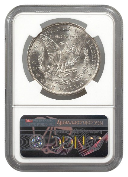 1885-O Morgan $1 NGC MS64