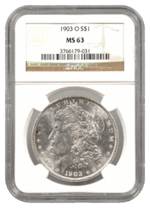 1903-O Morgan $1 NGC MS63