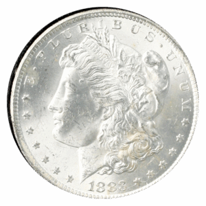 1883-CC Morgan $1 GSA MS63