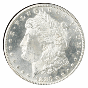 1883-CC Morgan $1 GSA MS64