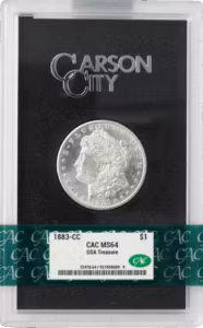 1883-CC Morgan $1 GSA MS64