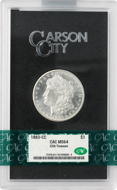 1883-CC Morgan $1 GSA MS64 1883-CC Morgan $1 GSA MS64