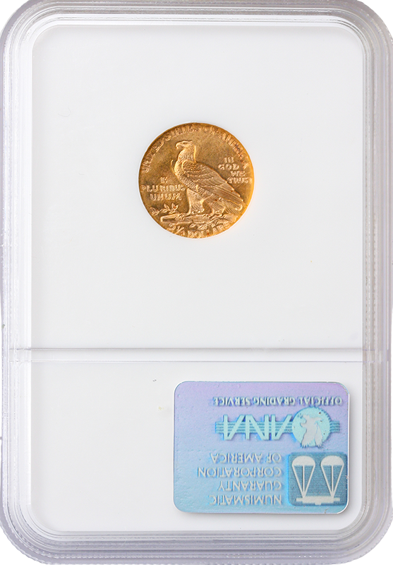 1914 $2.50 Indian NGC MS62 1914 $2.50 Indian NGC MS62