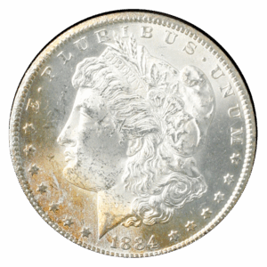 1884-CC Morgan $1 GSA MS63