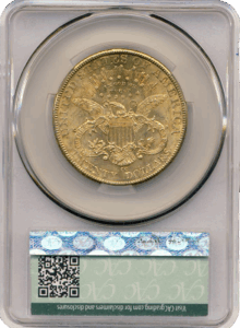 1893-CC $20 Liberty CACG MS61