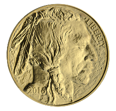 Gold American Buffalos