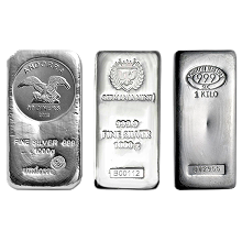 Kilo Silver Bars