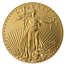 Gold American Eagles